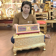 หีบบรรจุพระคัมภีร์บาลีปาฏิโมกข์-ราคา3700บาท