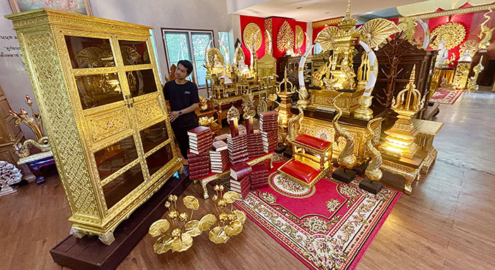 อาคารบรรจุตู้พระไตรปิฎก และ อาคารบรรจุหนังสือพระไตรปิฎก 