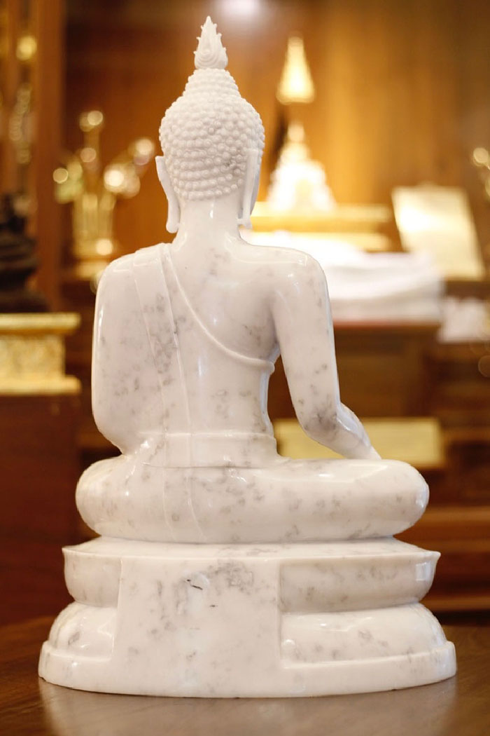 พระพุทธรูปแกะสลักหินอิตาลี่
ปางมารวิชัย (ปางชนะมาร) หน้าตัก 12 นิ้ว พระพุทธรูปแกะสลักหินอิตาลี่
ปางมารวิชัย (ปางชนะมาร) หน้าตัก 12 นิ้ว