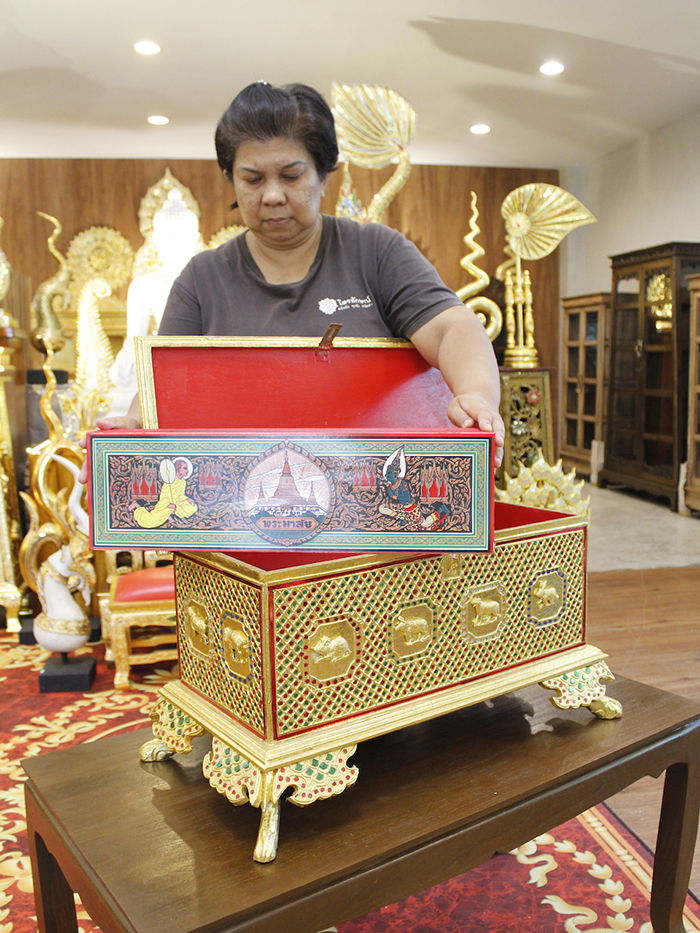 คัมภีร์พระมาลัย ฉบับสมบูรณ์ พร้อมกล่องบรรจุปิดทอง 12 ราศี